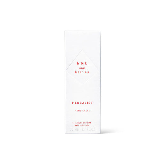 BJÖRK & BERRIES Herbalist Hand Cream / Handcreme, box
