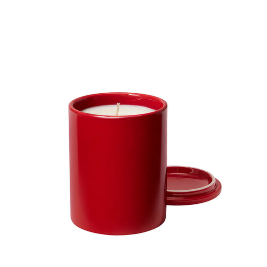 BJÖRK & BERRIES Nostalgi Scented Candle / Duftkerze im roten Gefäß