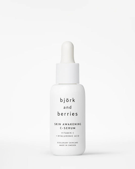 BJÖRK & BERRIES Skin Awakening C-Serum, Vitamin C + Hyaluronsäure
