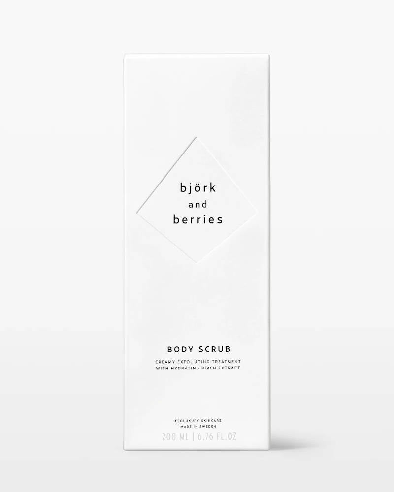 BJÖRK & BERRIES Body Scrub Birch / Körperpeeling Birke