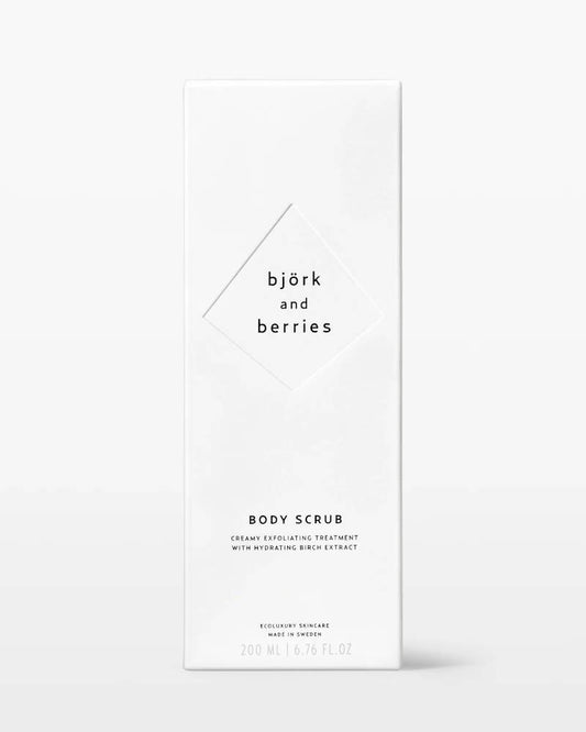 BJÖRK & BERRIES Body Scrub Birch / Körperpeeling Birke