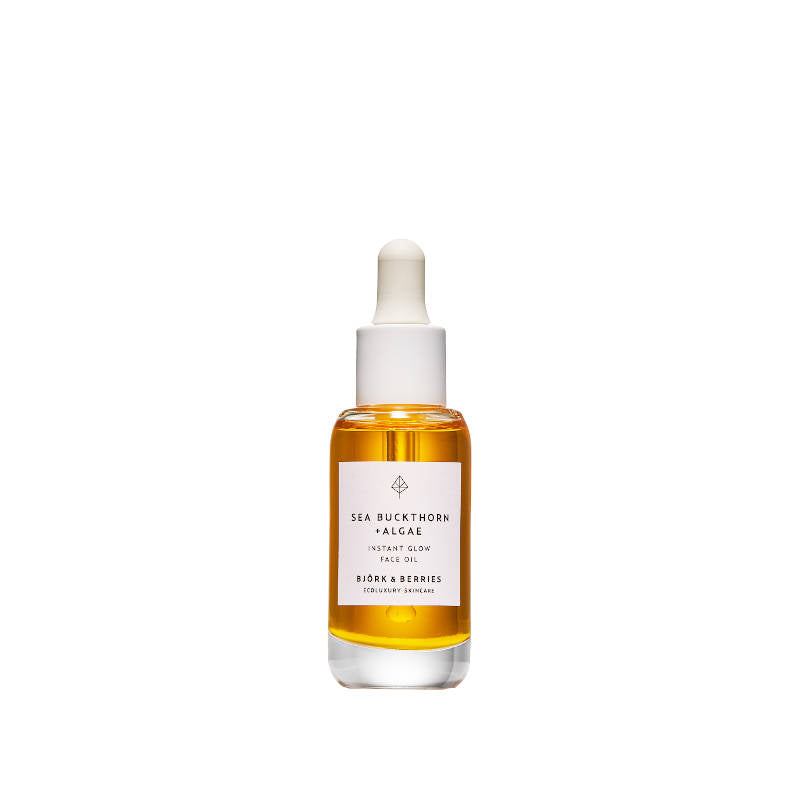 BJÖRK & BERRIES Sea Buckthorn + Algae Face Oil / Sanddorn + Algen