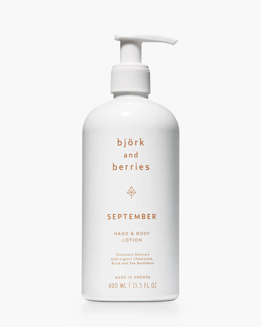 BJÖRK & BERRIES September Hand & Body Lotion / Körperlotion