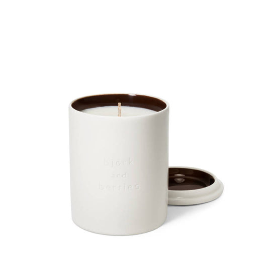BJÖRK & BERRIES White Forest Scented Candle / Duftkerze