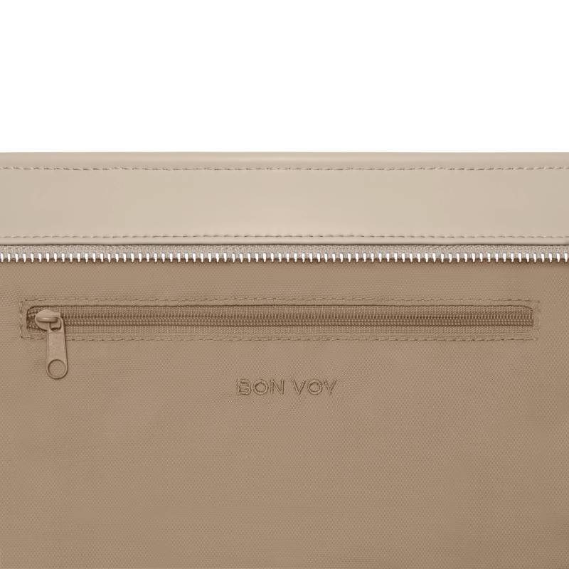BON VOY Everyday Pouch / Kulturtasche, beige + beige