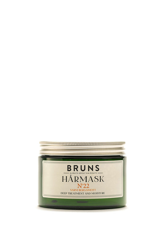 BRUNS PRODUCTS Nr 22 tiefenwirkende Haarmaske, warme Bergamotte