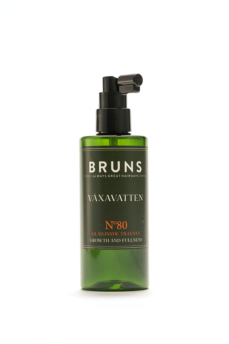 BRUNS PRODUCTS Nr 80 Växa / Kit für Haarwachstum, mit Shampoo, Kur & Leave In-Pflege, Limette & Minze