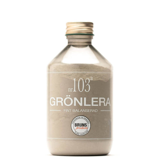BRUNS PRODUCTS Nr 103a Grönlera / grüne Tonerde, für ölige Haut