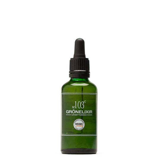 BRUNS PRODUCTS Nr 103c Grönelixir / grünes Elixier, Serum für ölige Haut, unparfümiert