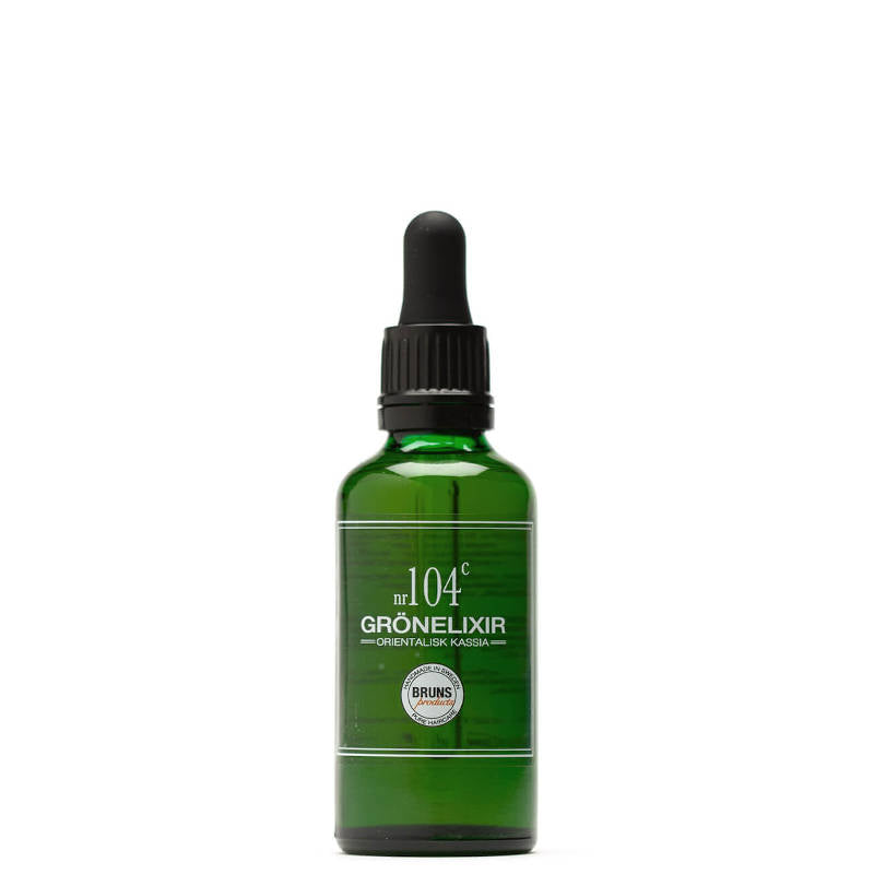 BRUNS PRODUCTS Nr 104c Grönelixir / grünes Elixier, Serum für ölige Haut, orientalische Kassia
