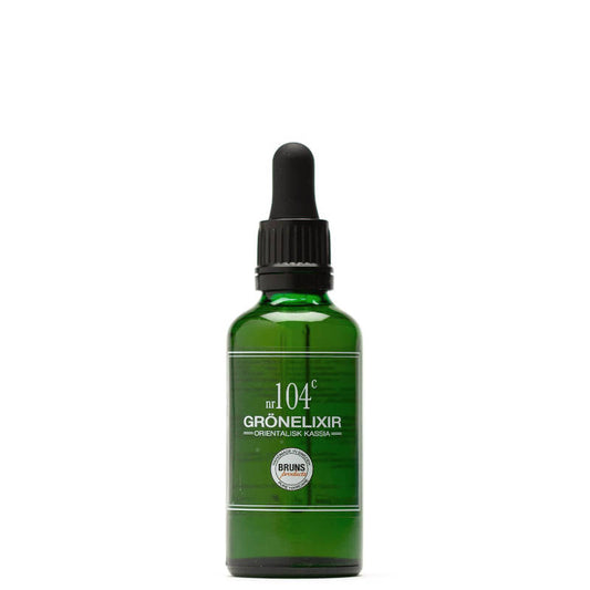 BRUNS PRODUCTS Nr 104c Grönelixir / grünes Elixier, Serum für ölige Haut, orientalische Kassia