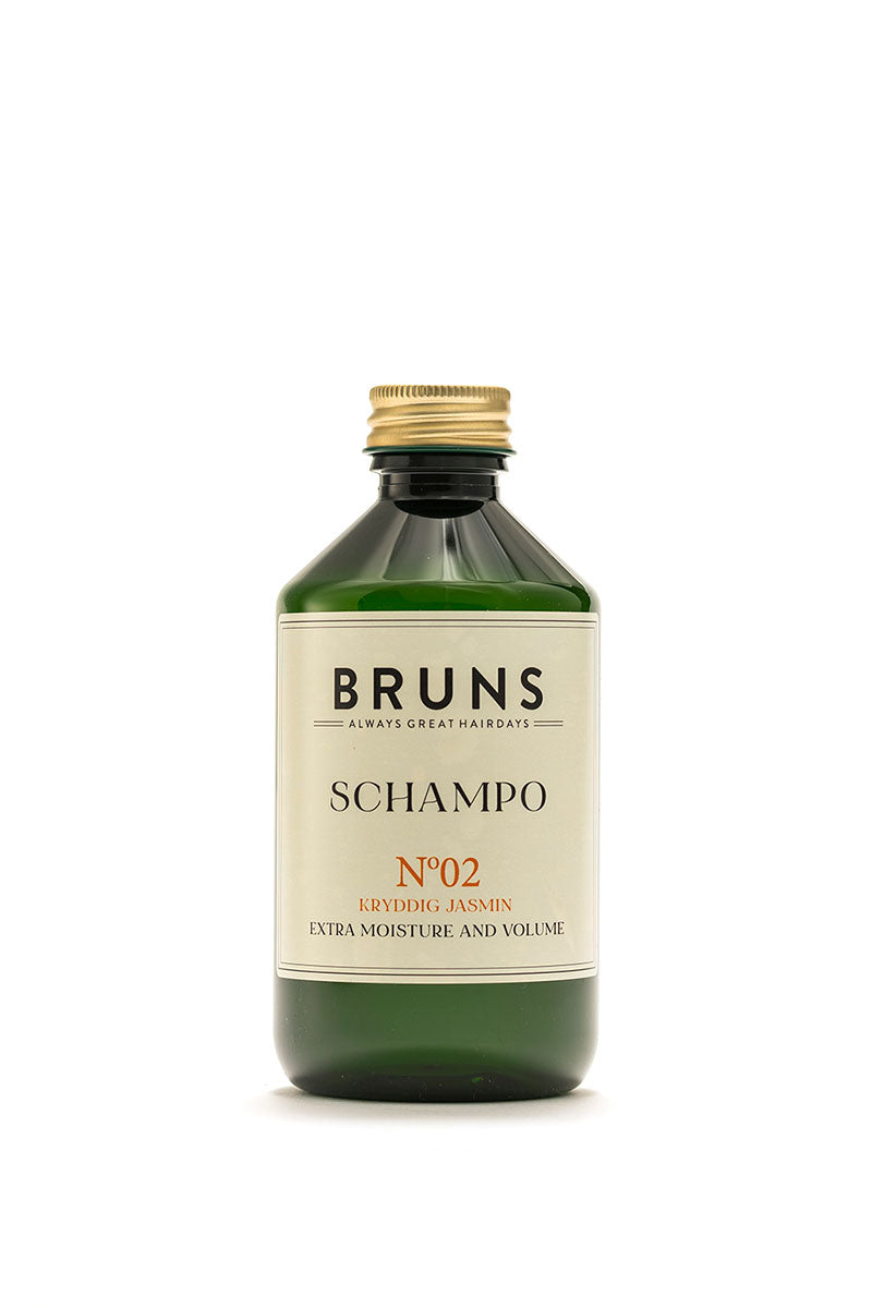 BRUNS PRODUCTS Nr 02 Shampoo für trockenes Haar, würziger Jasmin