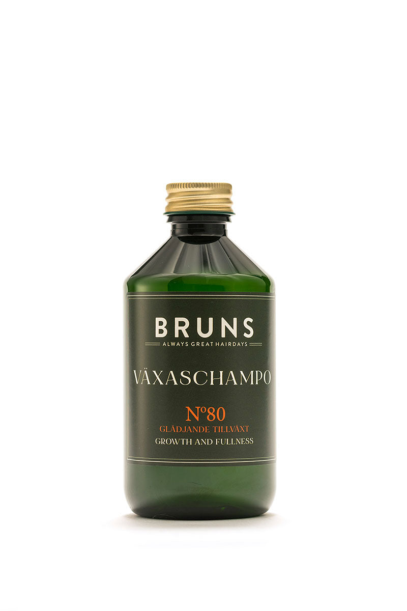 BRUNS PRODUCTS Nr 80 Växa / Shampoo für Haarwachstum, Limette & Minze