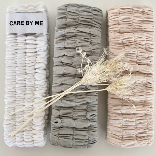 Care by Me. Hairbands aus Bio-Baumwolle.