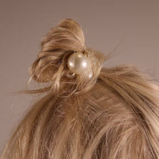 CORINNE Haargummi, Big Pearls, Vintage 