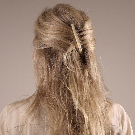 CORINNE Haarkamm, Big Plain, creme