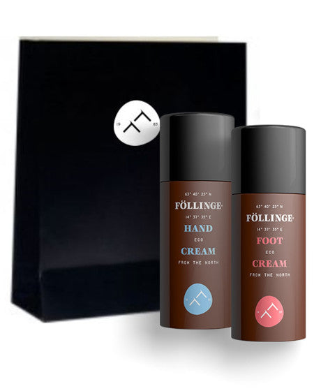 FÖLLINGE Geschenkset: Hand & Fuß. Hand Cream & Foot Cream