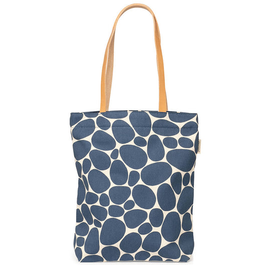 GYLLSTAD STUDIO Schultertasche, Stenar, blau & weiß
