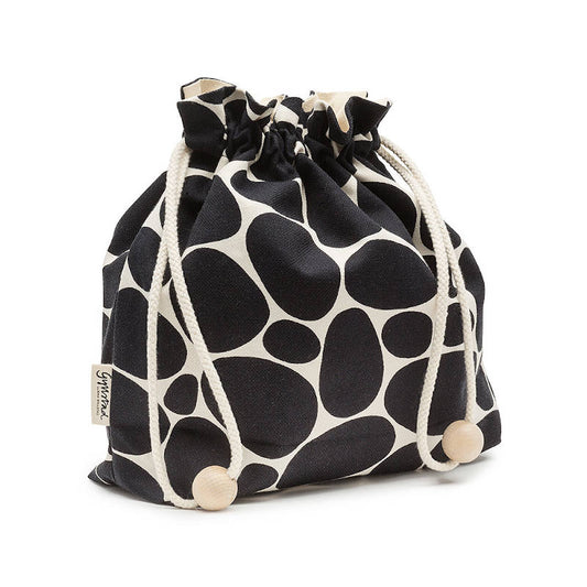 Gyllstad Studio. Bedrückte Kosmetiktasche aus Bio-Baumwolle. 