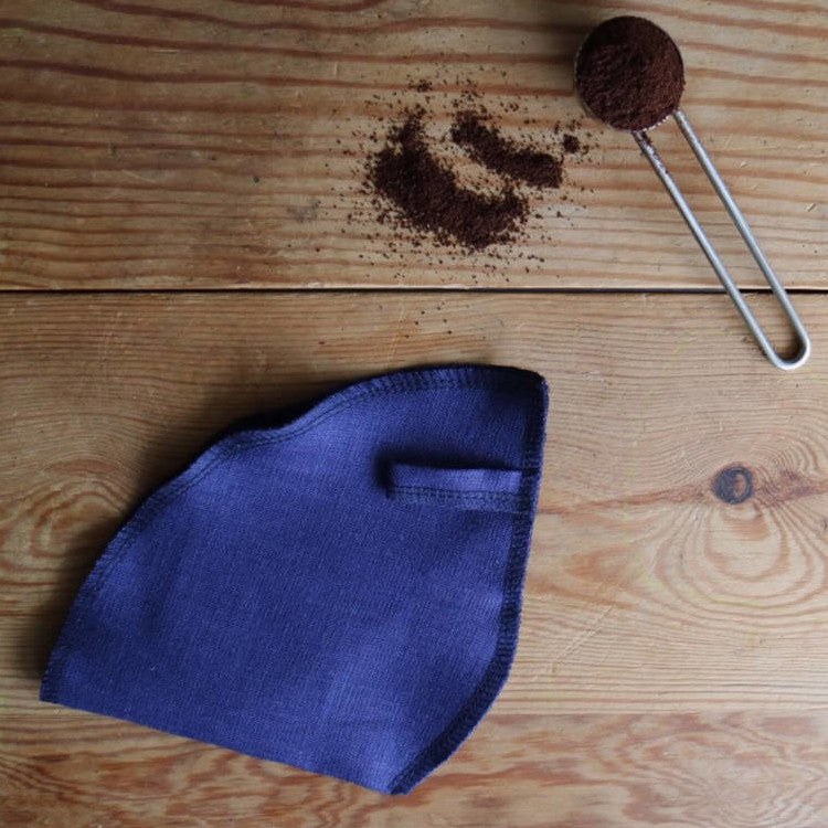 HILDEBRANDT SUSTAINABLE LIVING wiederverwendbare Kaffeefilter aus Bio-Leinen