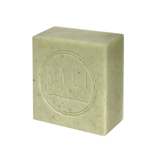 KALIFLOWER ORGANICS feste Seife, grüne Tonerde & Zitronengras. Organic & vegan. 