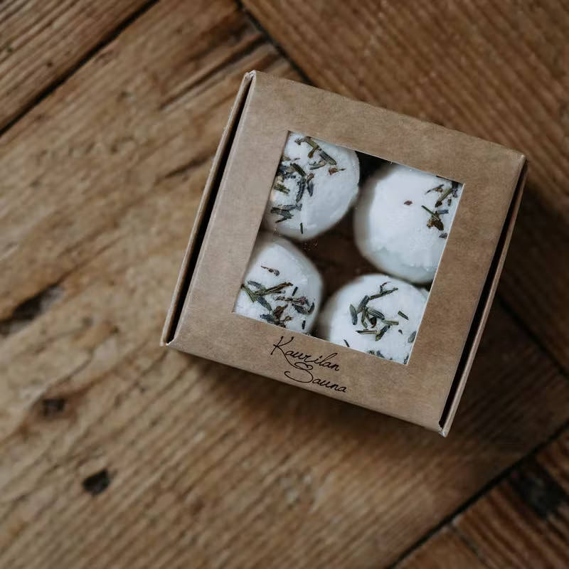 KAURILAN SAUNA Bath Bomb/Foot Bath, Lavendel 