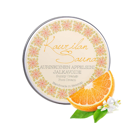 KAURILAN SAUNA Foot Cream, Sunny Orange
