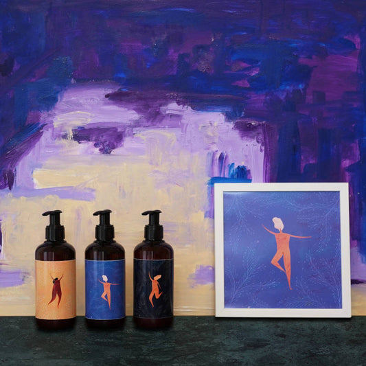 KLINT Body Lotion / Körperlotion, art by Natascha