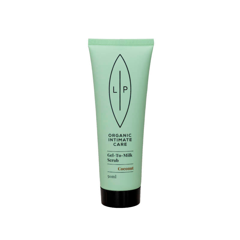 LIP INTIMATE CARE Gel-to-Milk Scrub, Coconut