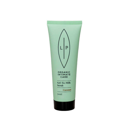 LIP INTIMATE CARE Gel-to-Milk Scrub, Coconut
