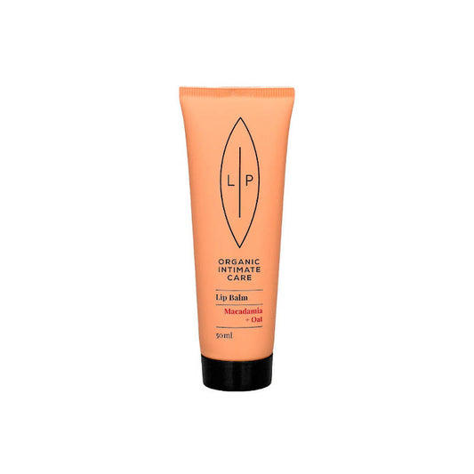 LIP Intimate Care, Lip Balm Macadamia + Oat, beruhigende Creme für den Intimbereich. 