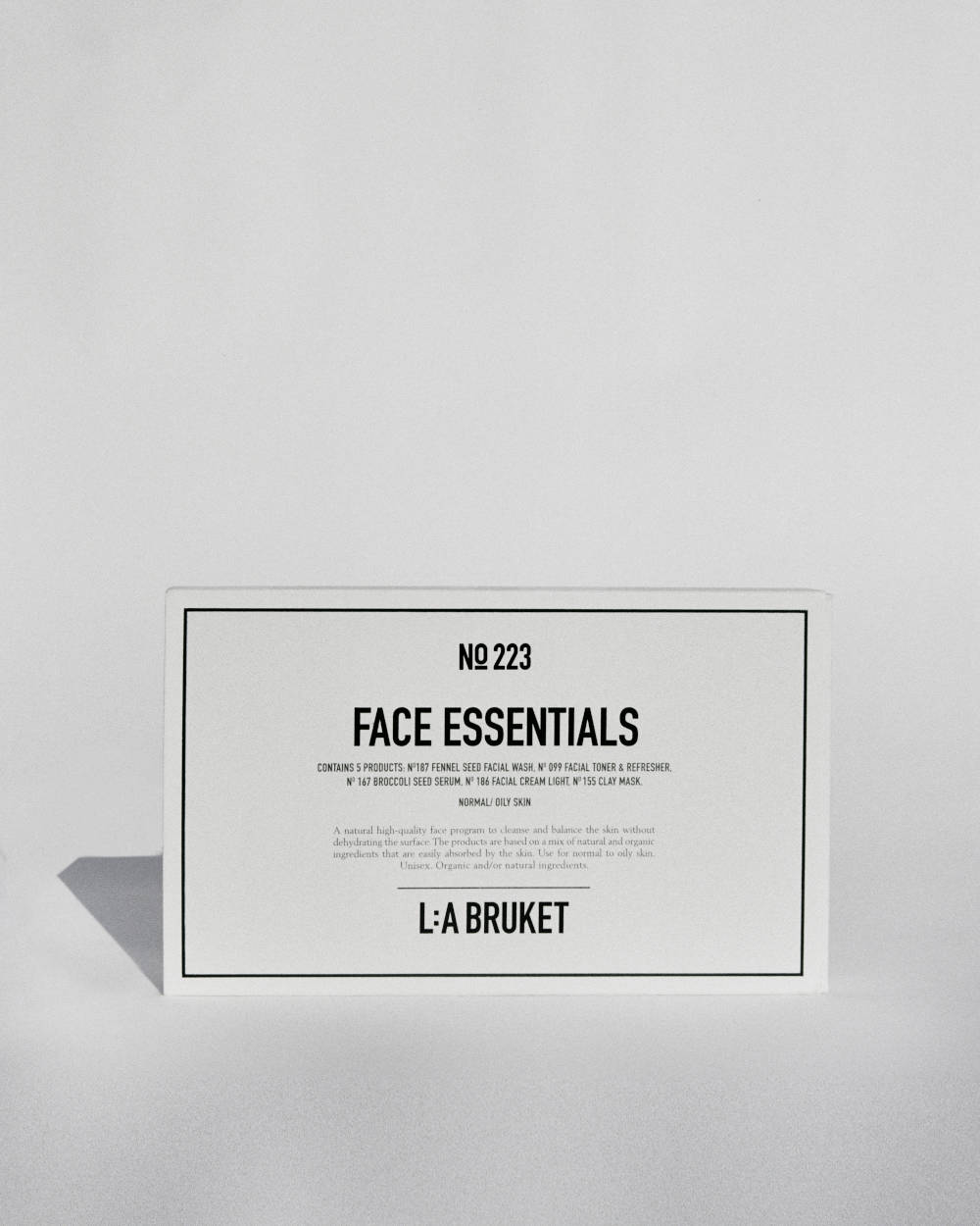 L:A BRUKET No 223 Face essentials normal/oily skin, 5 x 10 ml