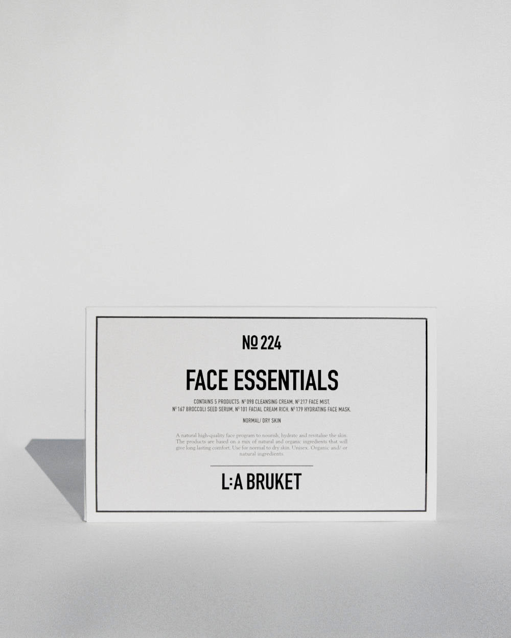 L:A BRUKET No 224 Face essentials normal/dry skin
