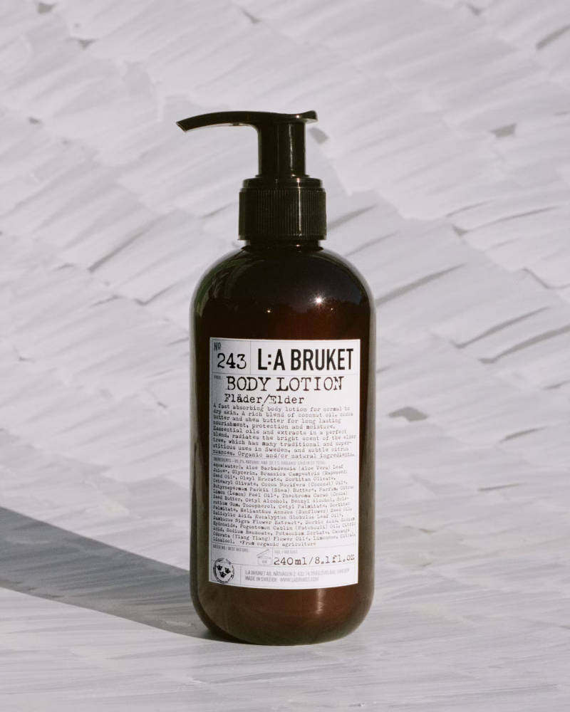 L:A BRUKET No 243 Body Lotion Elder, Körperlotion Holunder