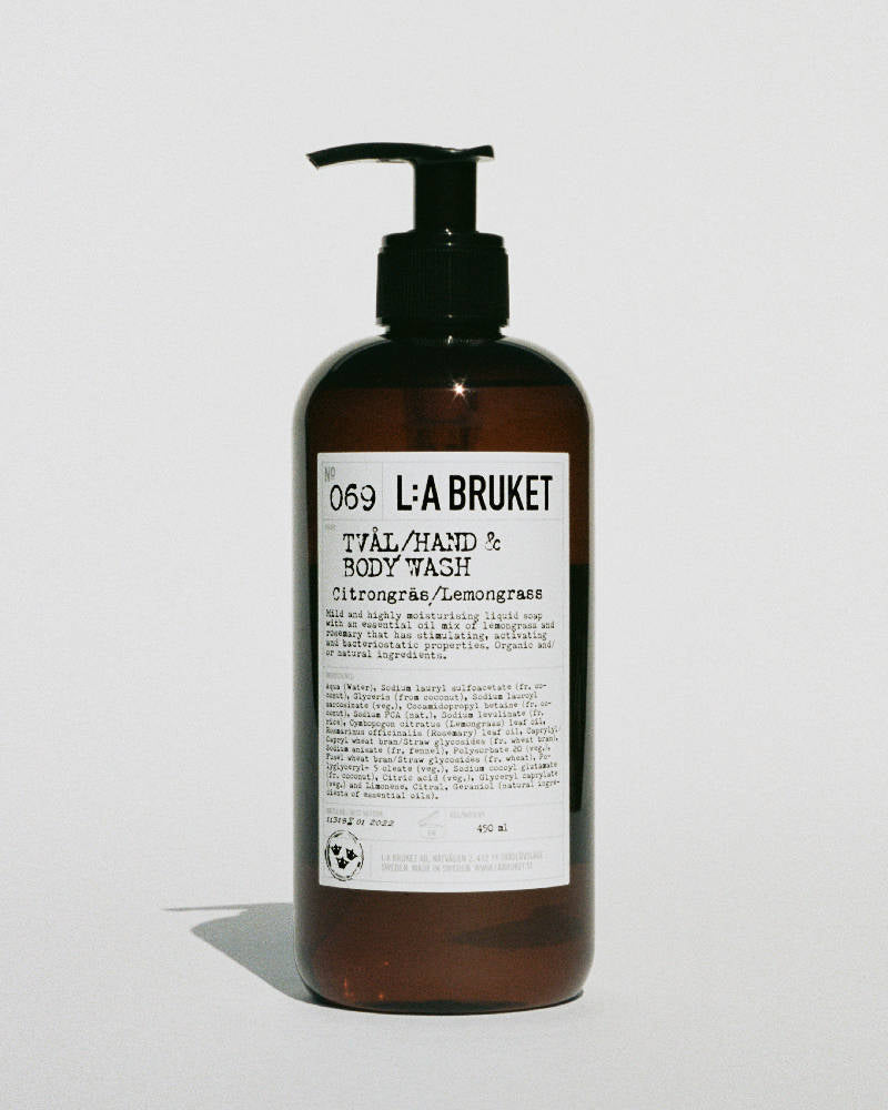 L:a Bruket nr 069 Flüssigseife Zitronengras, 450 ml