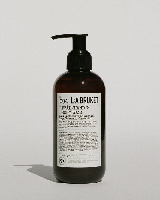 L:A BRUKET No 094 Liquid Soap Sage/Rosemary/Lavender, Flüssige Seife Salbei/Rosmarin/Lavendel, 240 m
