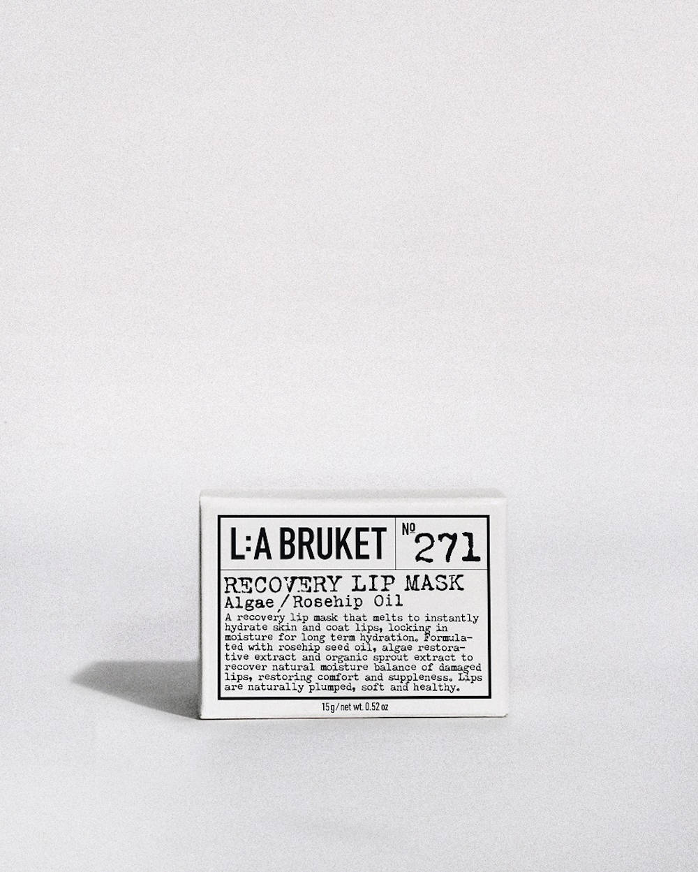 L:A BRUKET No 271 Recovery Lip Mask / Lippenmaske, box