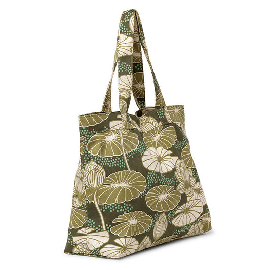 GYLLSTAD STUDIO Schultertasche XL, Lotus, grün