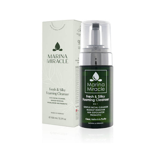 MARINA MIRACLE Fresh & Silky Foaming Cleanser