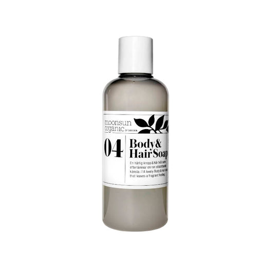 MOONSUN ORGANIC OF SWEDEN Body & Hair Soap / Duschgel für Körper & Haar