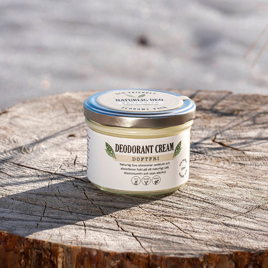 NATURLIG DEO Deocreme duftfrei, Glasgefäß