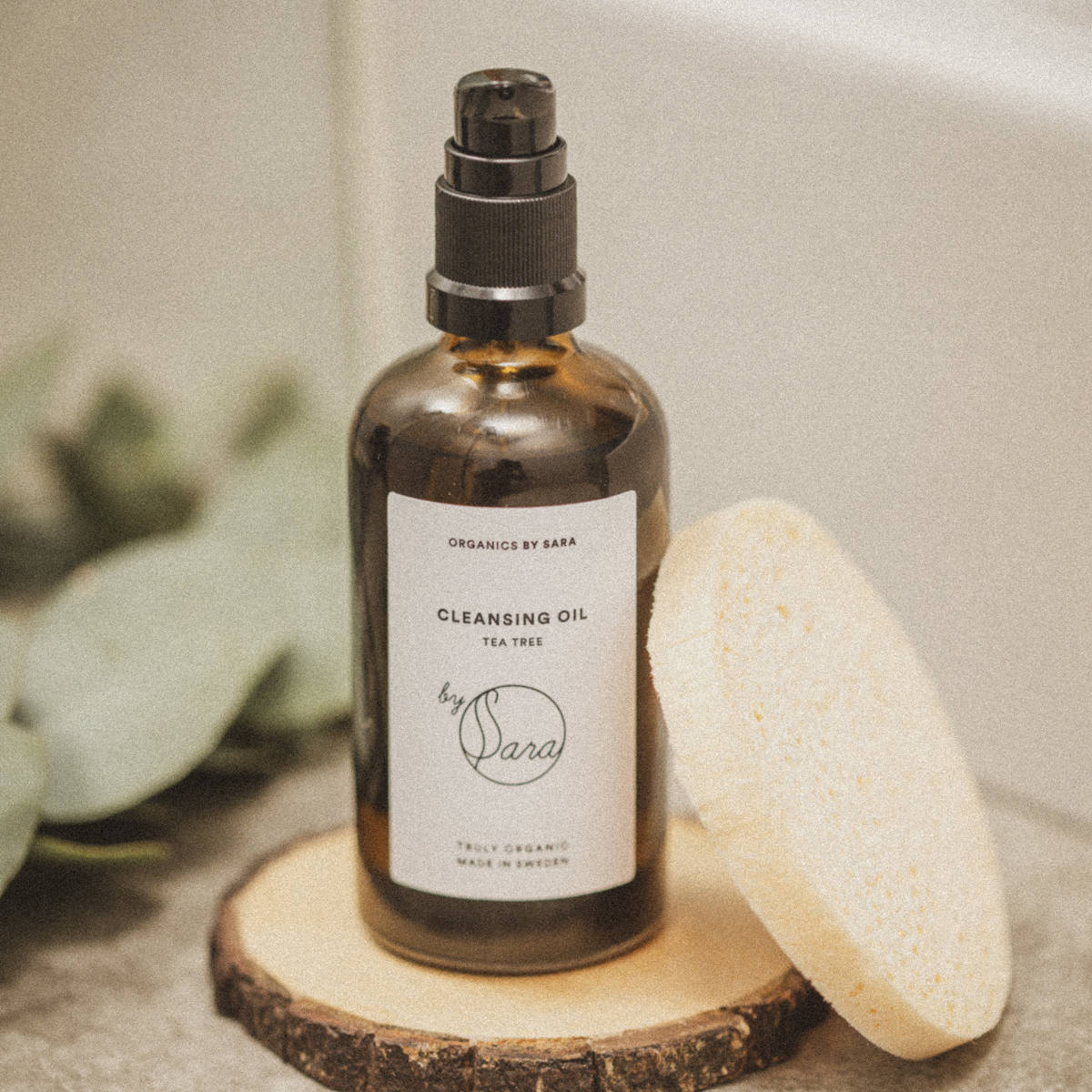 ORGANICS BY SARA Facial Cleansing Sponge, Reinigungsschwamm