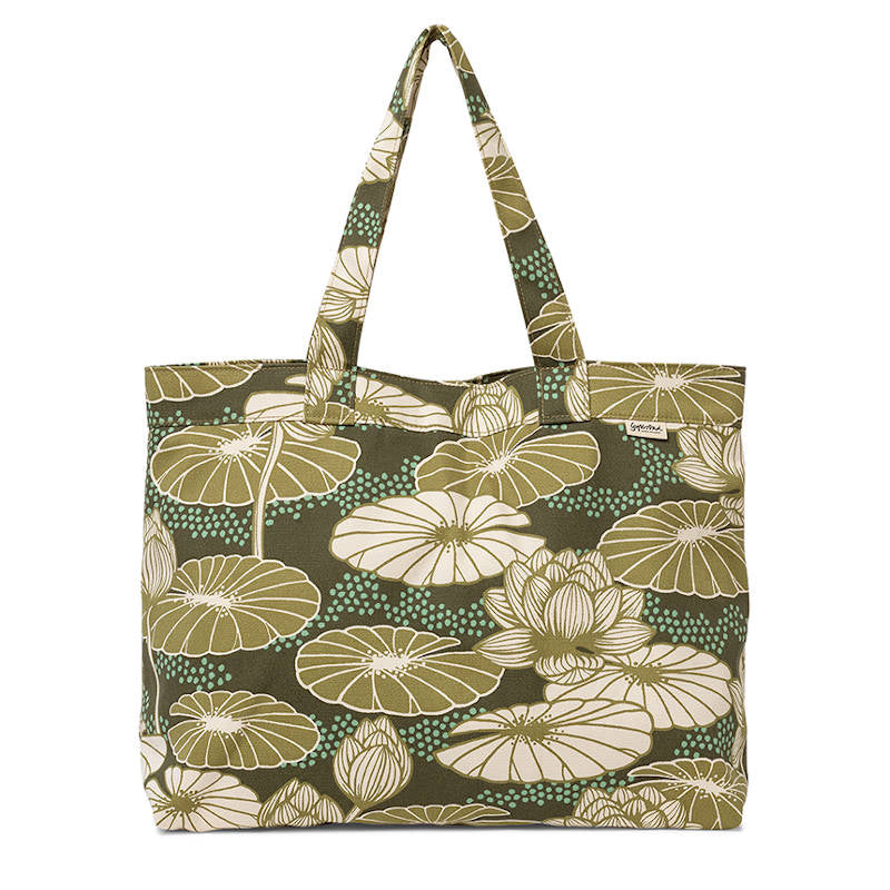 GYLLSTAD STUDIO Schultertasche XL, Lotus, grün