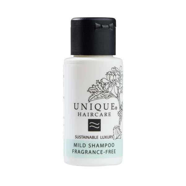 UNIQUE BEAUTY HAIRCARE mild Shampoo / mildes Shampoo, Probiergröße