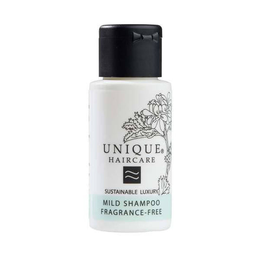UNIQUE BEAUTY HAIRCARE mild Shampoo / mildes Shampoo, Probiergröße