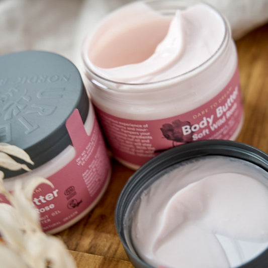 URTEKRAM Body Butter, Soft Wild Rose