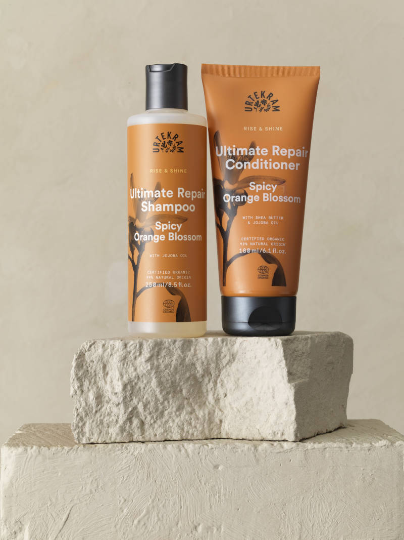 Urtekram Shampoo + Spülung, spicy orange blossom