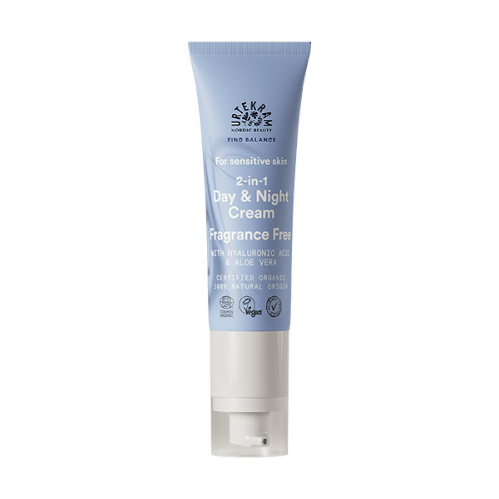 URTEKRAM Day & Night Cream, Fragrance Free
