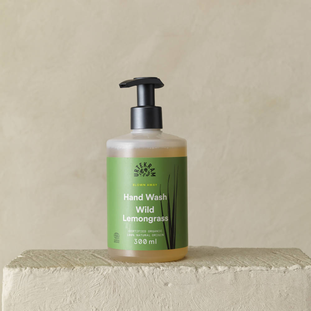 URTEKRAM Hand Wash, Wild Lemongrass