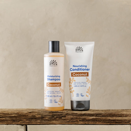 Urtekram nourishing shampoo & conditioner, coconut